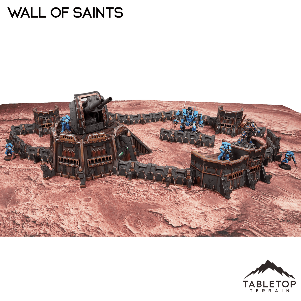Tabletop Terrain Walls Wall of Saints