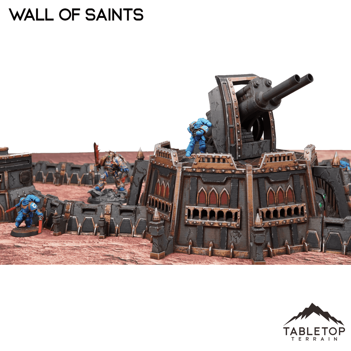 Tabletop Terrain Walls Wall of Saints