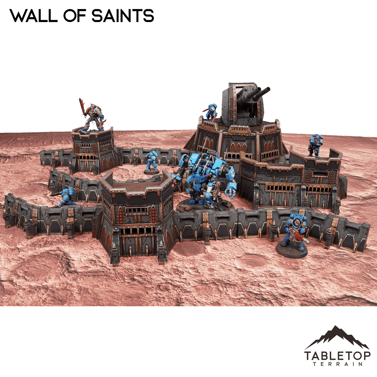 Tabletop Terrain Walls Wall of Saints