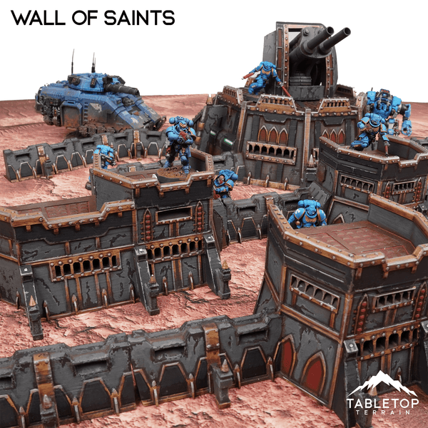 Tabletop Terrain Walls Wall of Saints