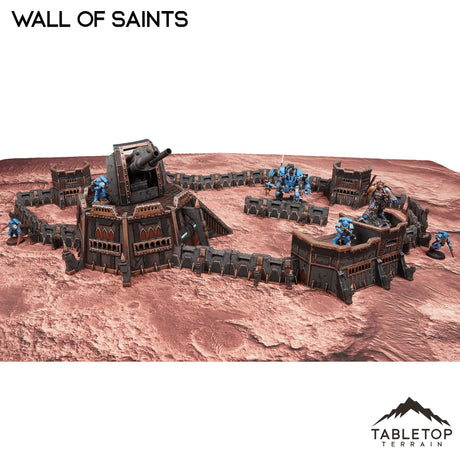 Tabletop Terrain Walls Wall of Saints