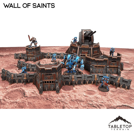 Tabletop Terrain Walls Wall of Saints