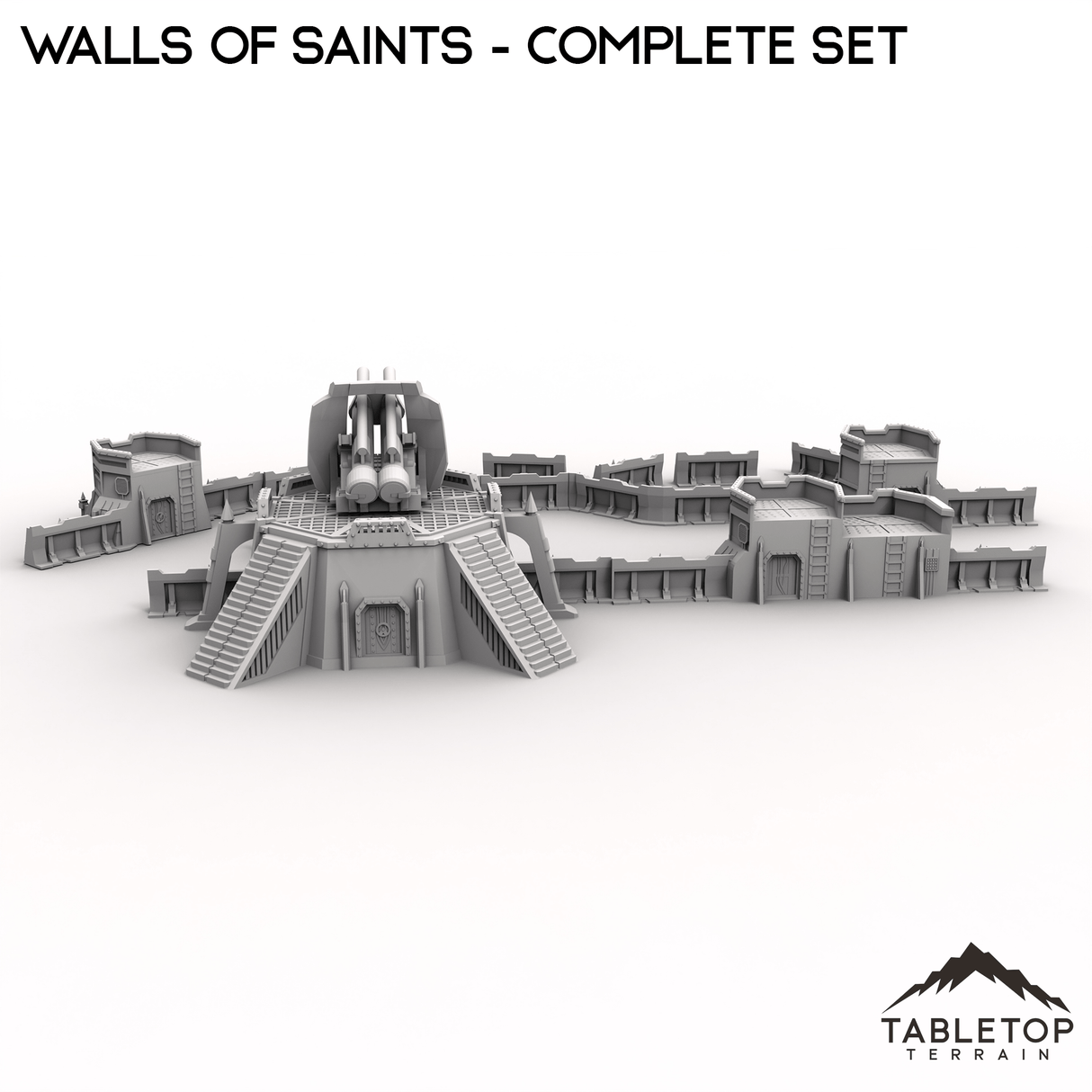 Tabletop Terrain Walls Wall of Saints