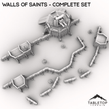 Tabletop Terrain Walls Wall of Saints