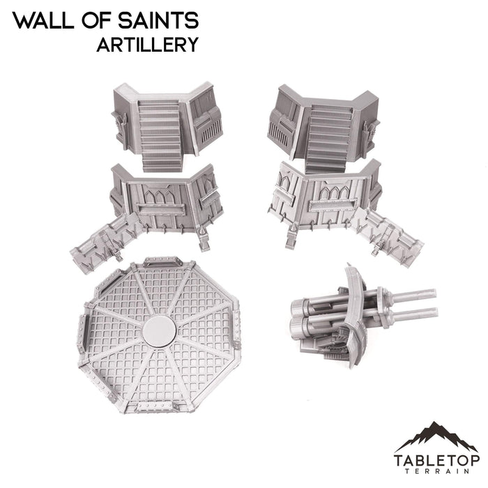 Tabletop Terrain Walls Wall of Saints Artillery
