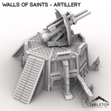 Tabletop Terrain Walls Wall of Saints Artillery