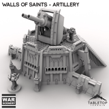 Tabletop Terrain Walls Wall of Saints Artillery