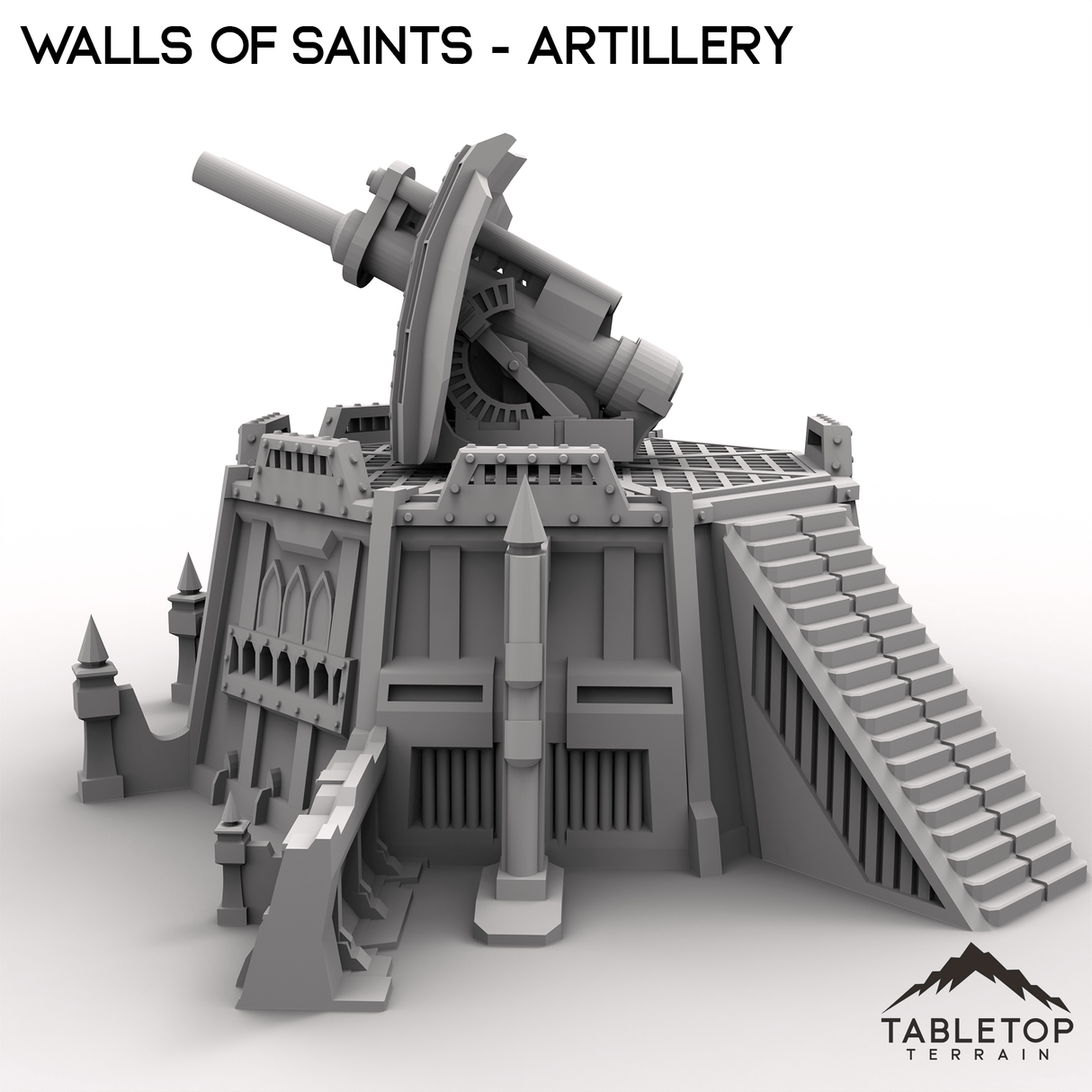 Tabletop Terrain Walls Wall of Saints Artillery