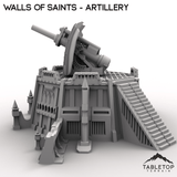 Tabletop Terrain Walls Wall of Saints Artillery