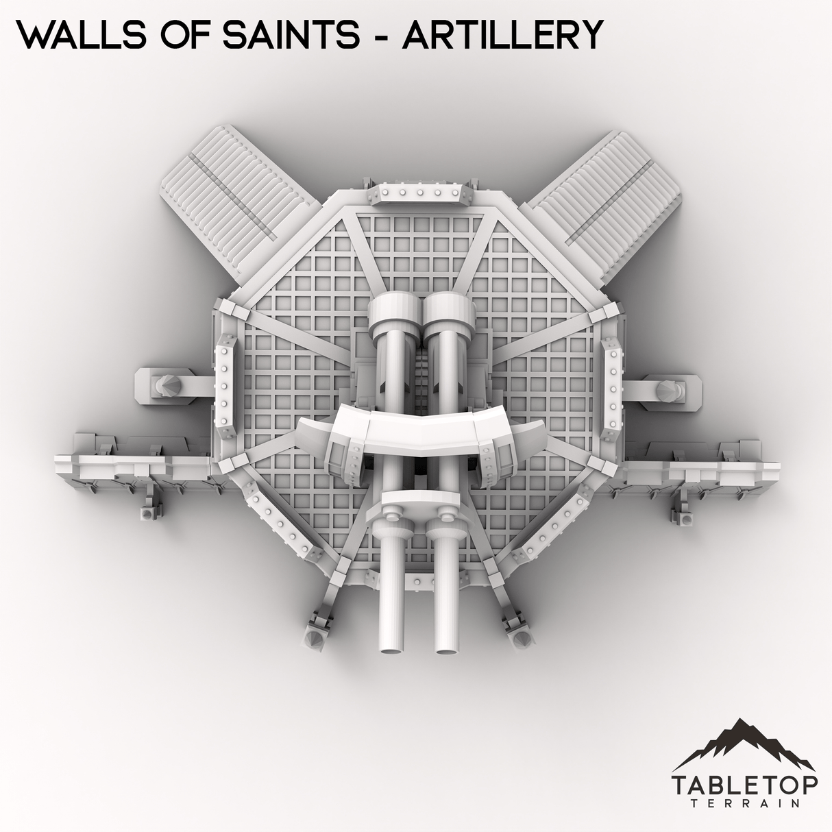 Tabletop Terrain Walls Wall of Saints Artillery