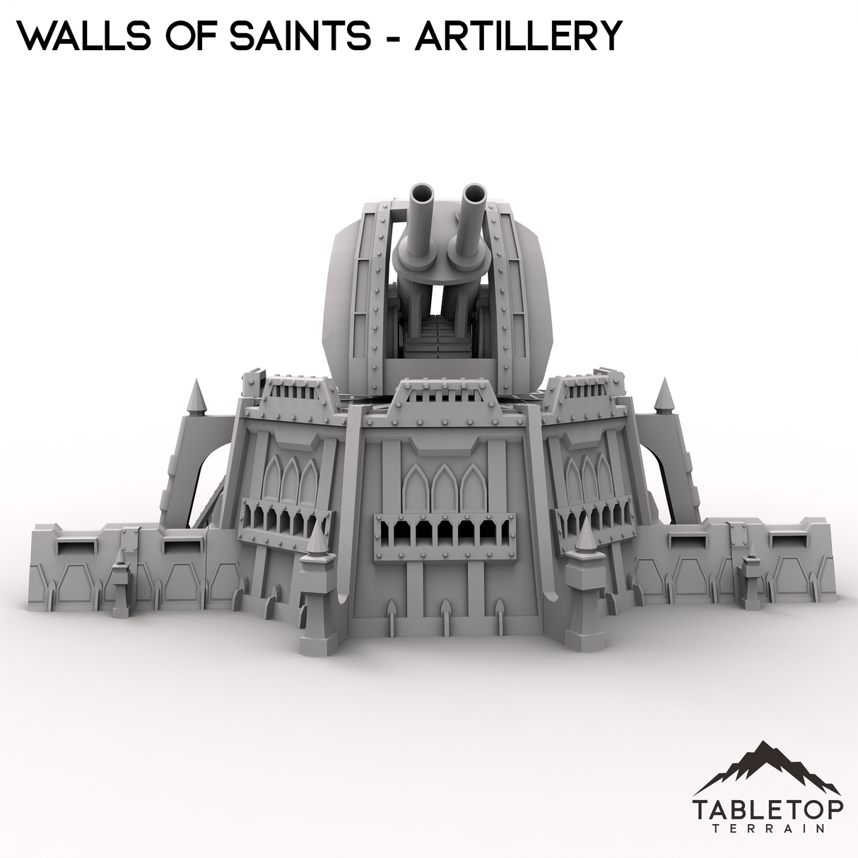 Tabletop Terrain Walls Wall of Saints Artillery