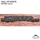 Tabletop Terrain Walls Wall of Saints Defense Walls