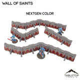 Tabletop Terrain Walls Wall of Saints Defense Walls