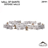 Tabletop Terrain Walls Wall of Saints Defense Walls