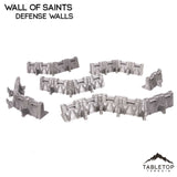 Tabletop Terrain Walls Wall of Saints Defense Walls