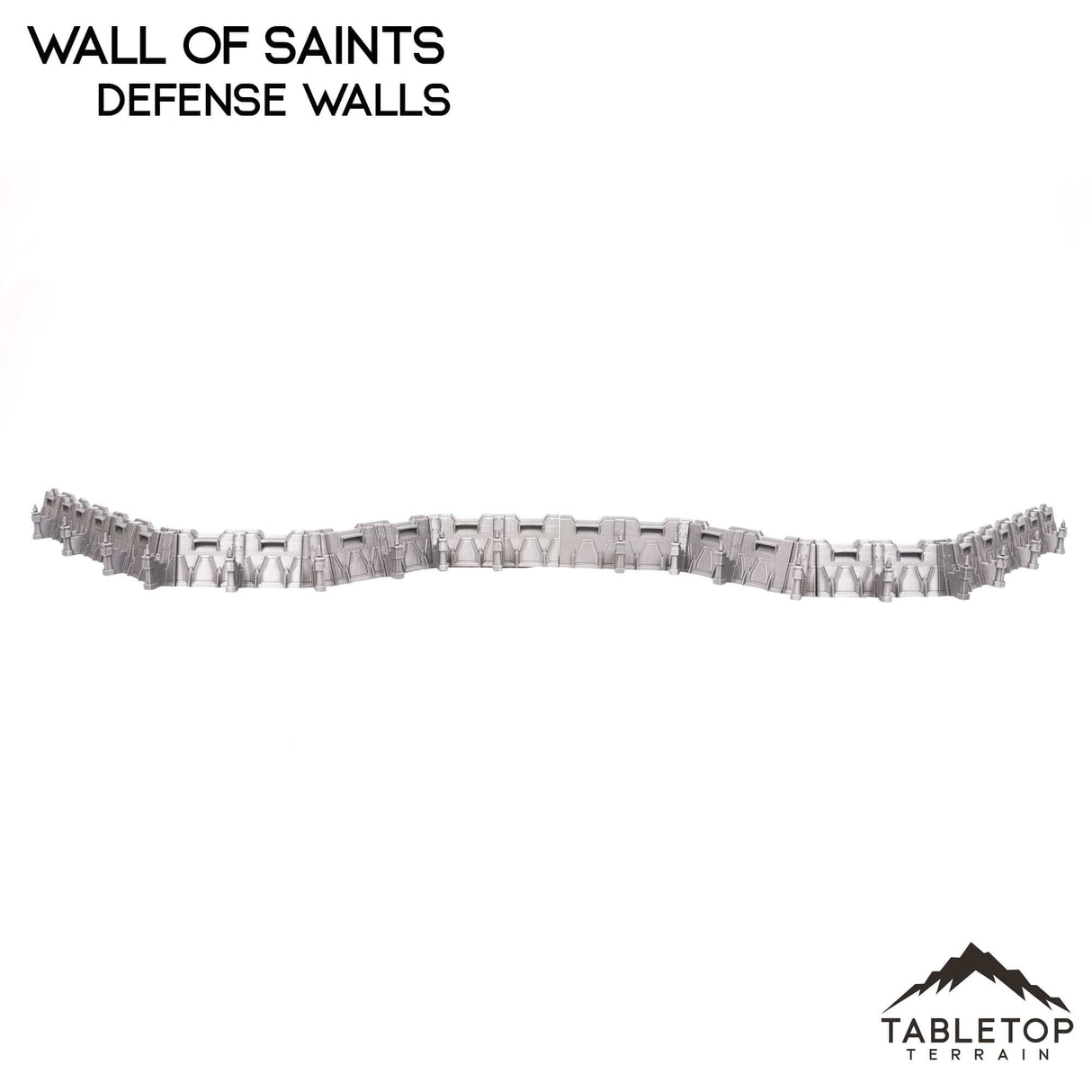 Tabletop Terrain Walls Wall of Saints Defense Walls