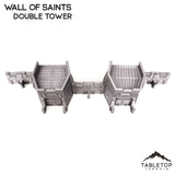 Tabletop Terrain Walls Wall of Saints Double Tower