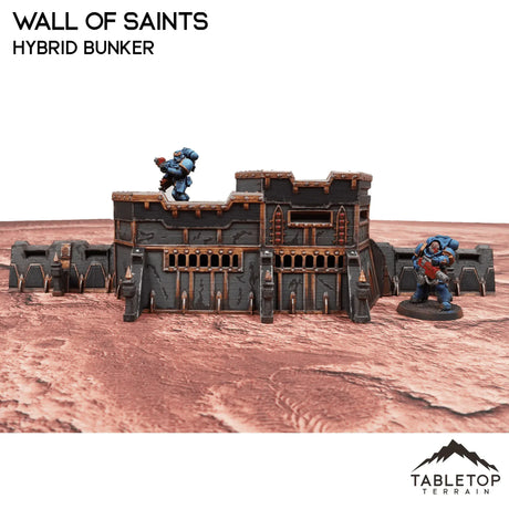 Tabletop Terrain Walls Wall of Saints Hybrid Bunker