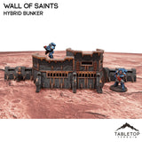 Tabletop Terrain Walls Wall of Saints Hybrid Bunker