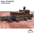 Tabletop Terrain Walls Wall of Saints Hybrid Bunker
