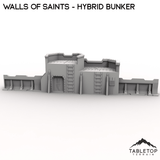 Tabletop Terrain Walls Wall of Saints Hybrid Bunker