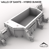 Tabletop Terrain Walls Wall of Saints Hybrid Bunker