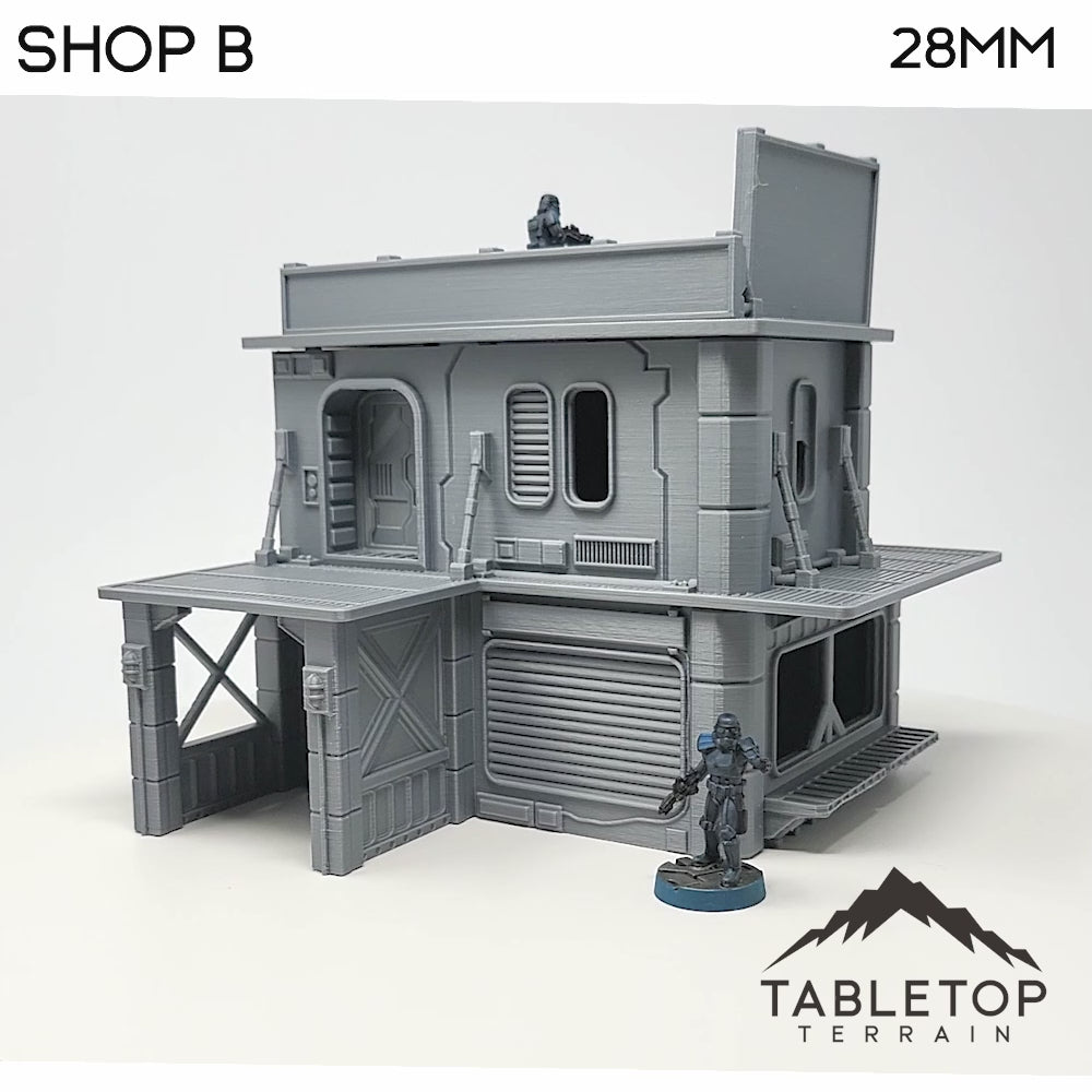 Midrim City Shop B - Star Wars Legion Building