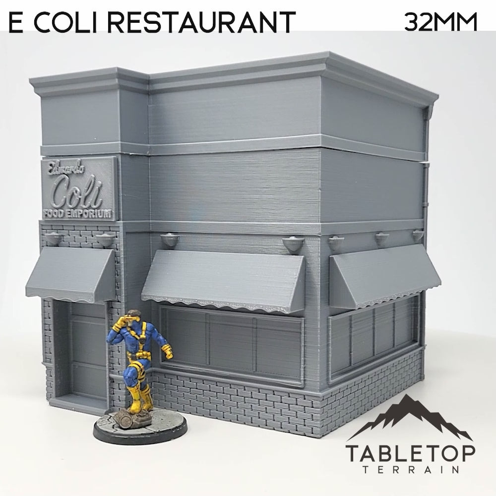 E Coli Restaurant - Marvel Krisenprotokoll-Gebäude