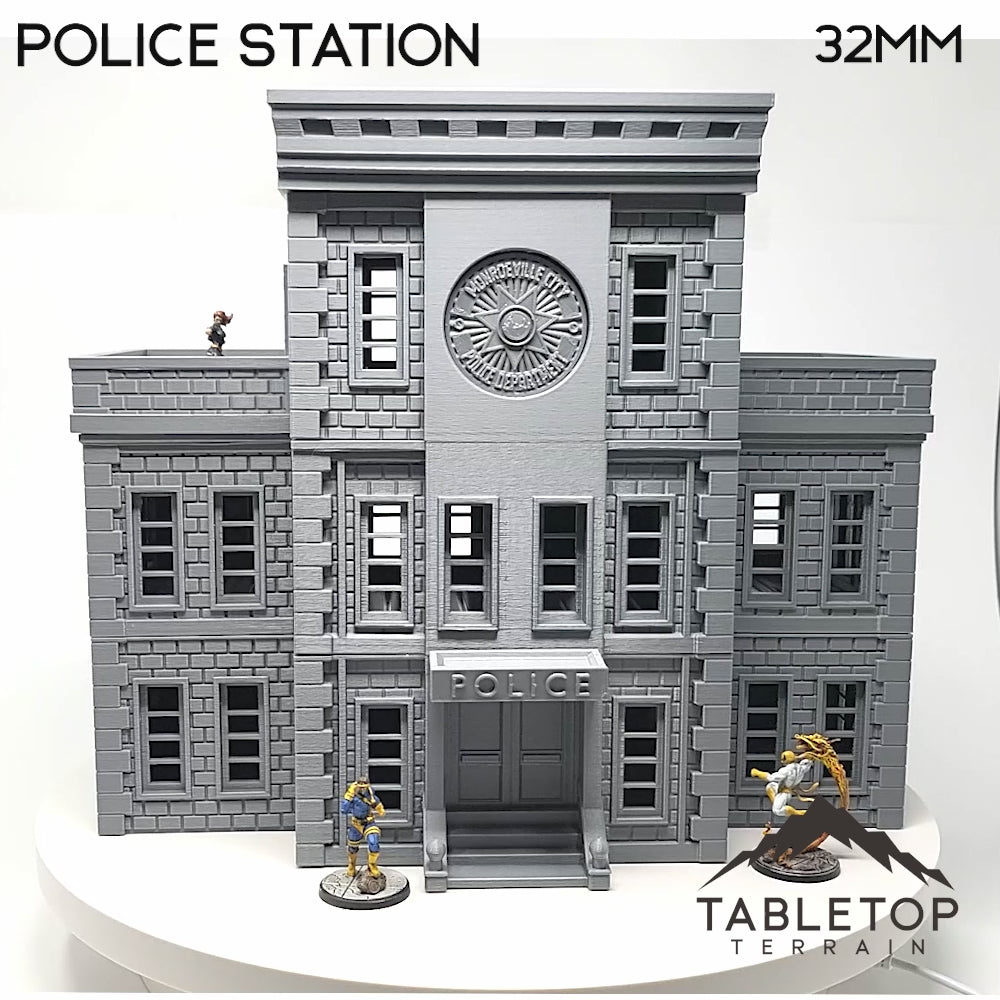 Polizeistation – Marvel Crisis Protocol-Gebäude