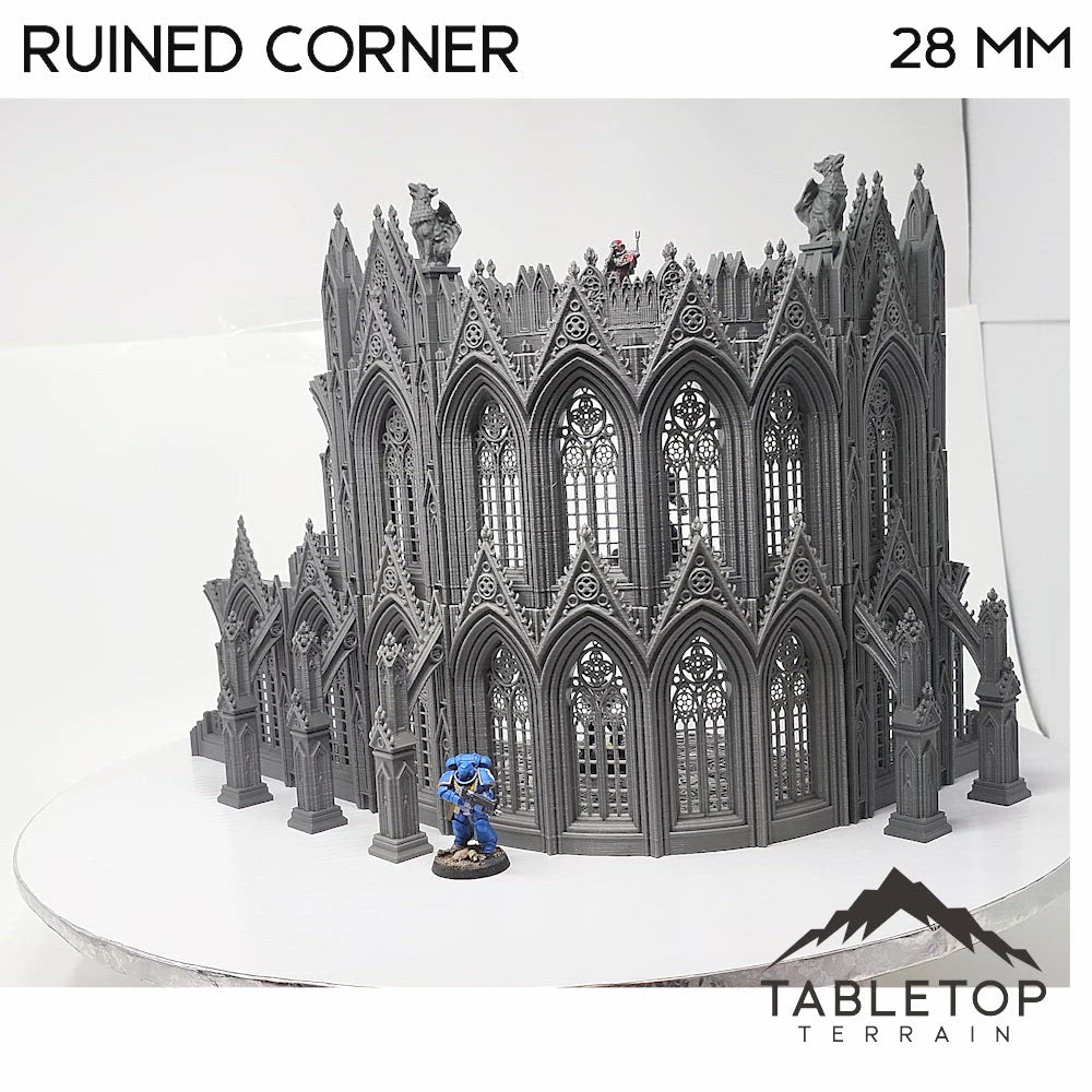 Ruined Corner with Buttresses - Openlock