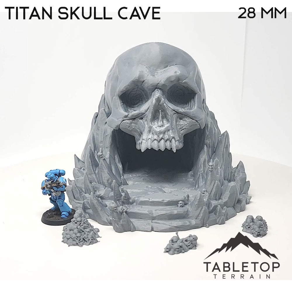 Titan Skull Cave - Fantasy Terrain – Tabletop Terrain