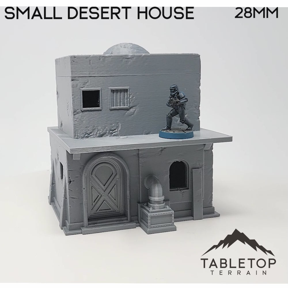 Small Two Story Desert House - Star Wars Legion Building