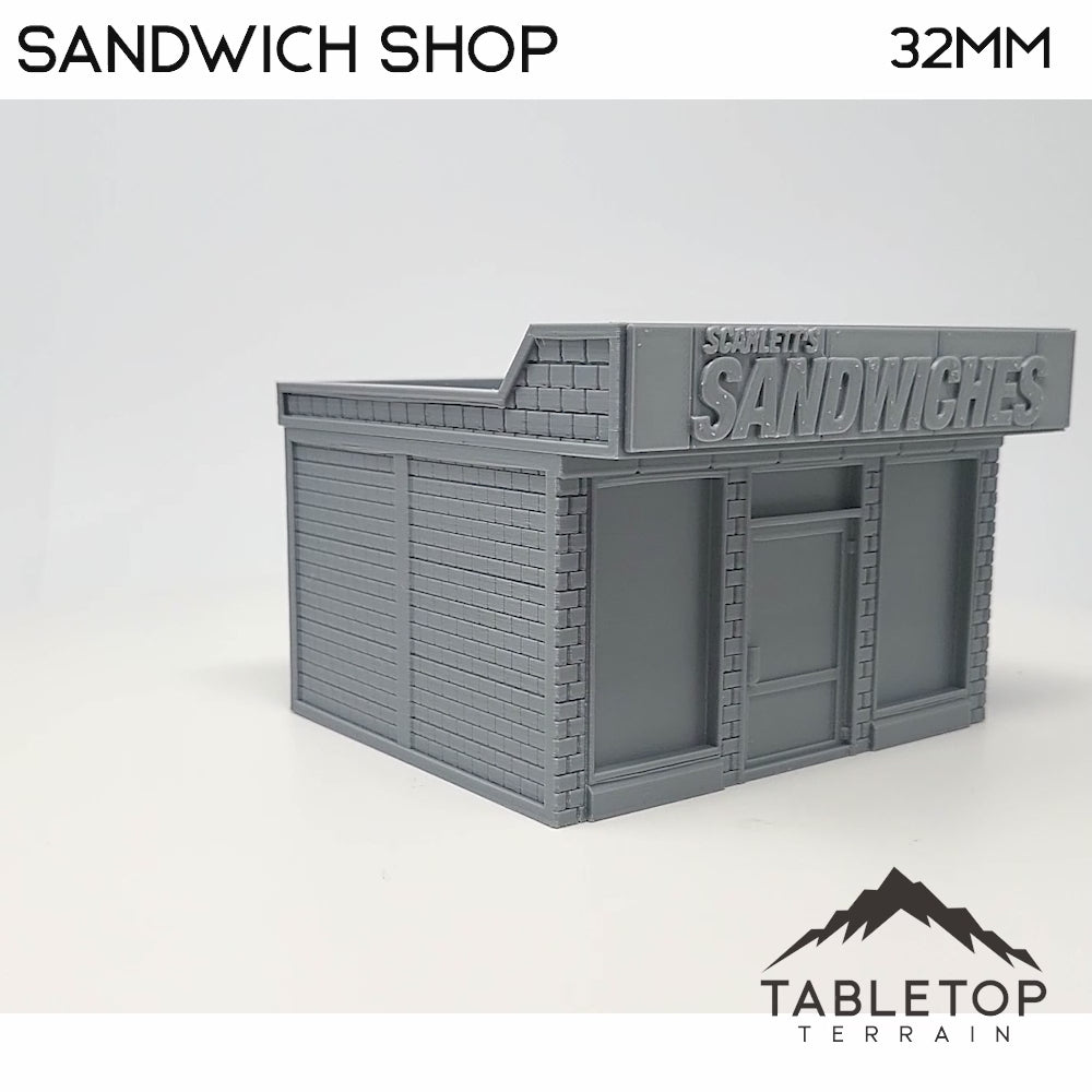 Sandwich Shop - Marvel Crisis Protocol Building