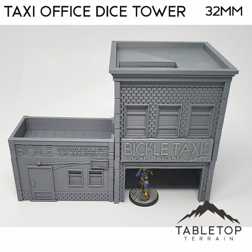 Taxi Office - Dice Tower - Marvel Crisis Protocol Building