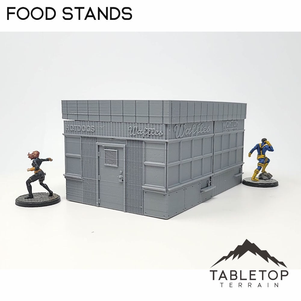 Food Stands Miniature Travel Case