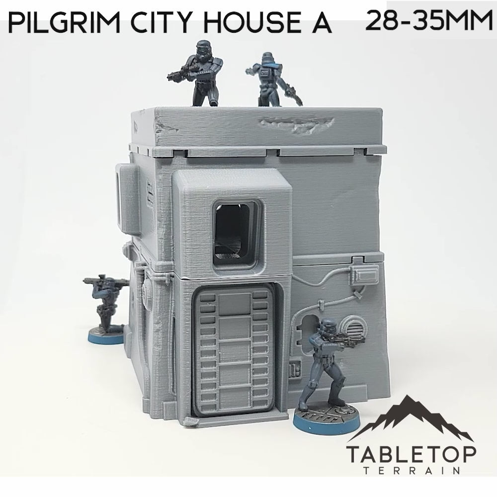 Pilgrim City Haus A - Star Wars Legion Shatterpoint-Gebäude