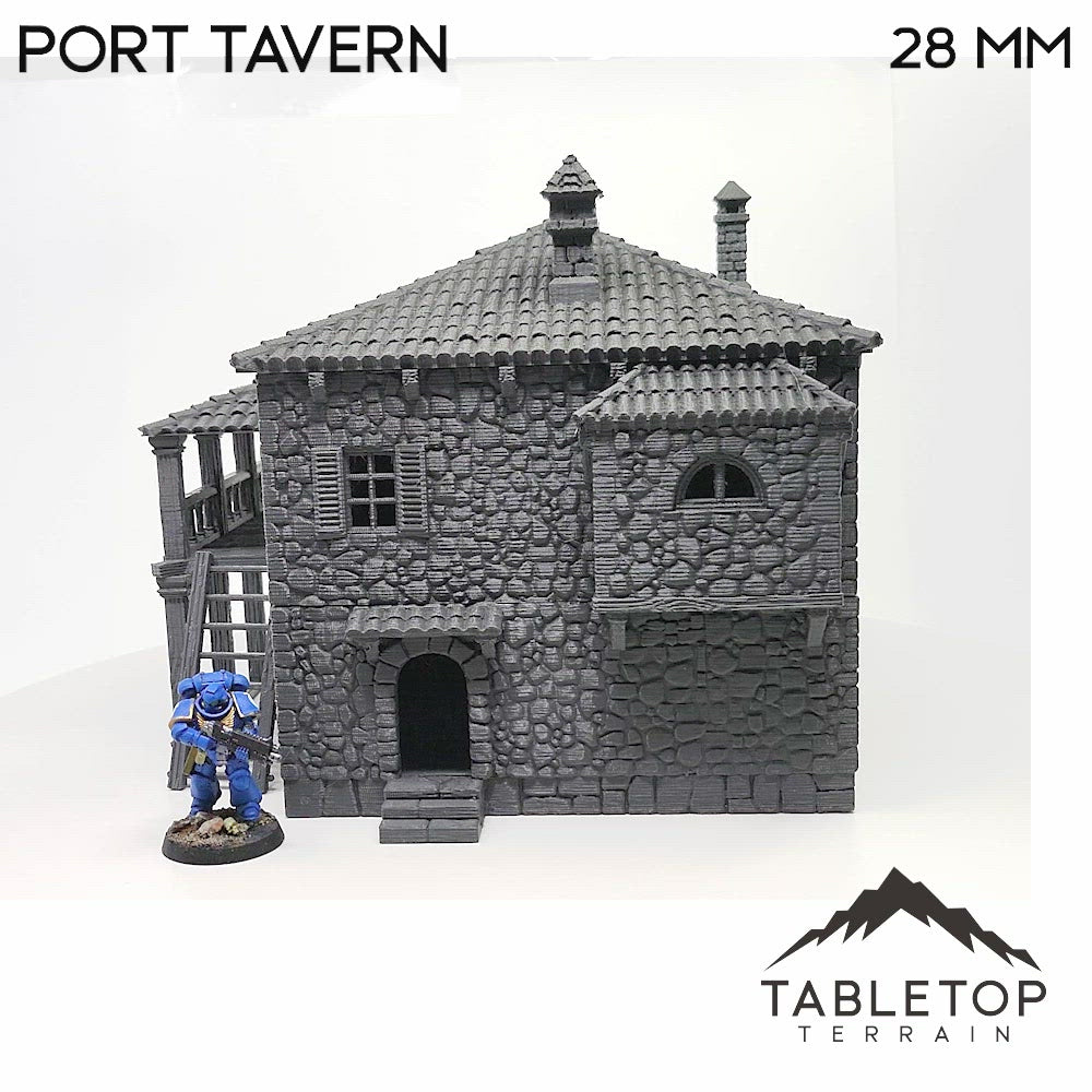 Port Tavern - Edificio de fantasía