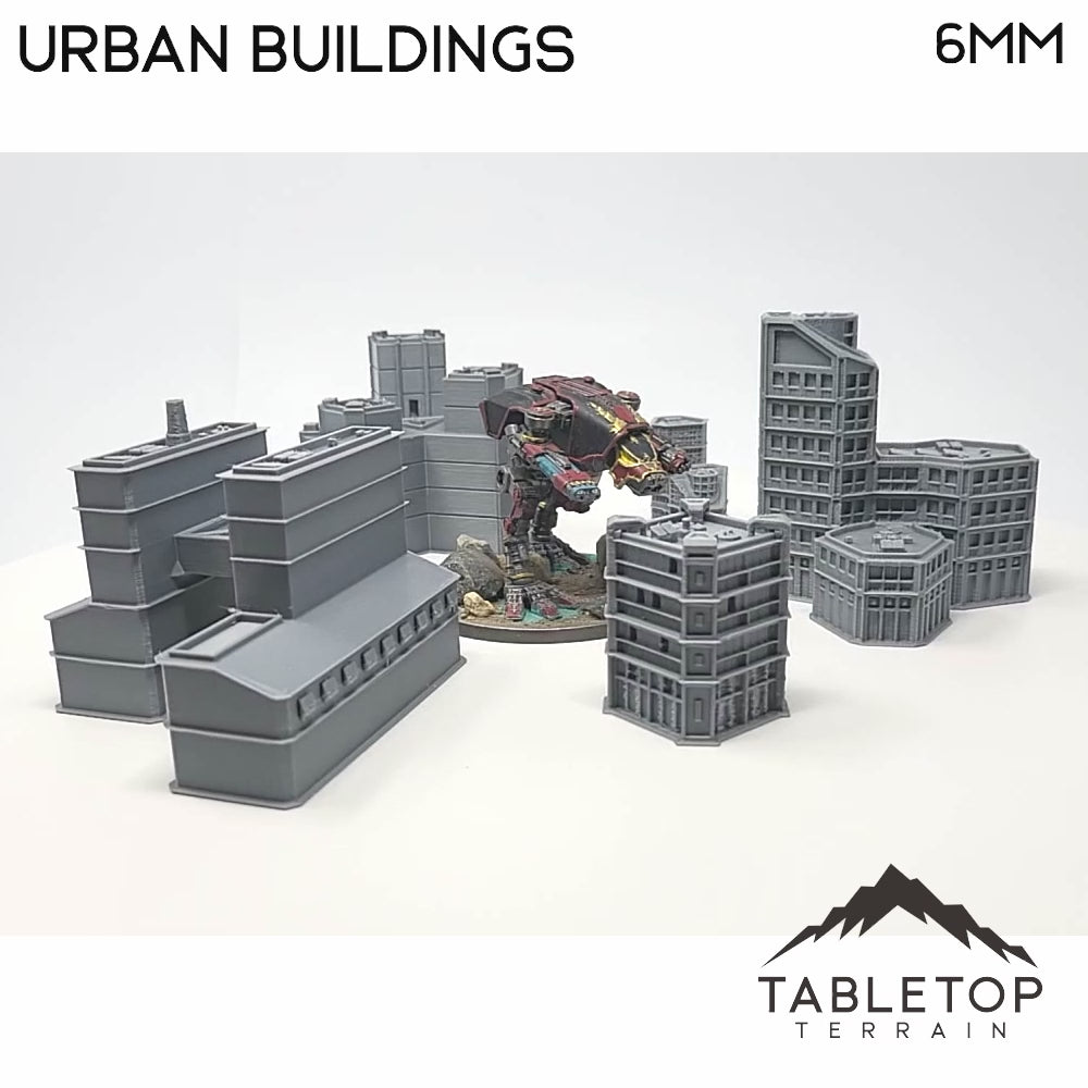 Urban Buildings - 6mm terrain