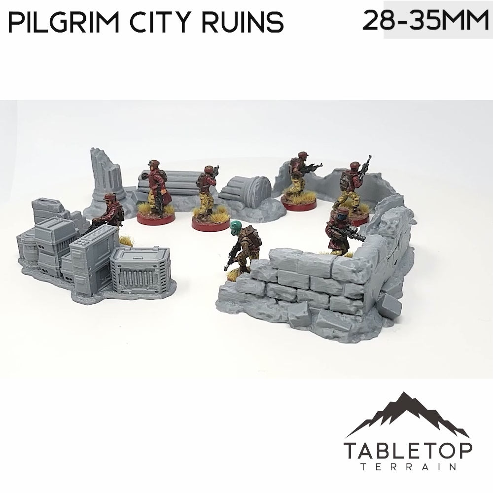 Ruinas de Pilgrim City - Conjunto de dispersión Shatterpoint de Star Wars Legion