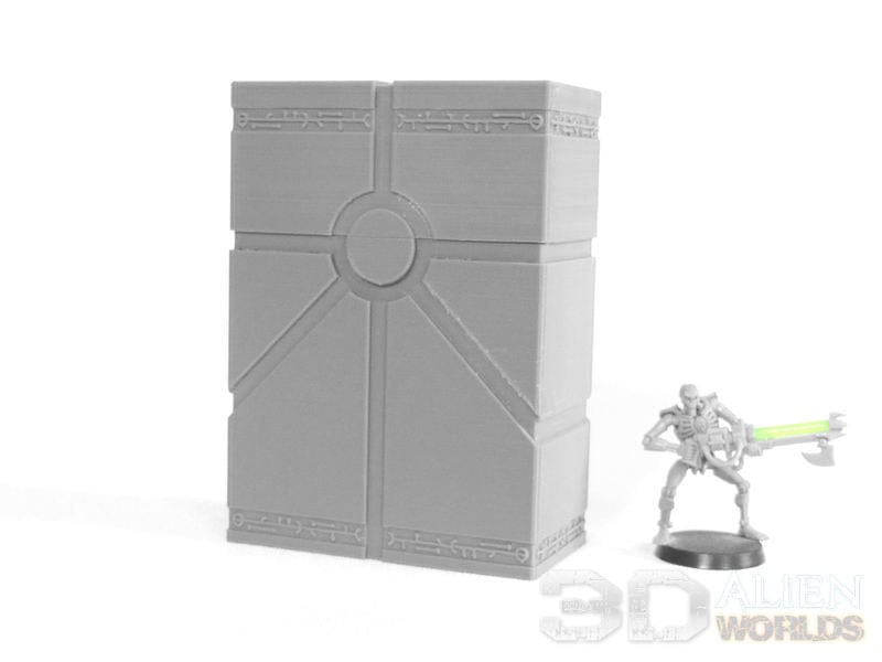 Tabletop Terrain Accessory Necron Card Box - 40k Necron Accessory