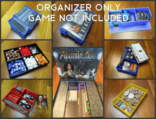 Tabletop Terrain Board Game Insert Abomination Board Game Insert / Organizer