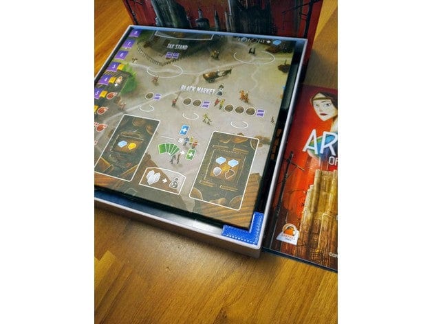 Tabletop Terrain Board Game Insert Architects of the West Kingdom + Age of Artisans Board Game Insert / Organizer
