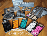 Tabletop Terrain Board Game Insert Barrage with Leeghwater Expansion Game Insert / Organizer