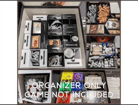 Tabletop Terrain Board Game Insert Black Rose Wars + Expansions Board Game Insert / Organizer