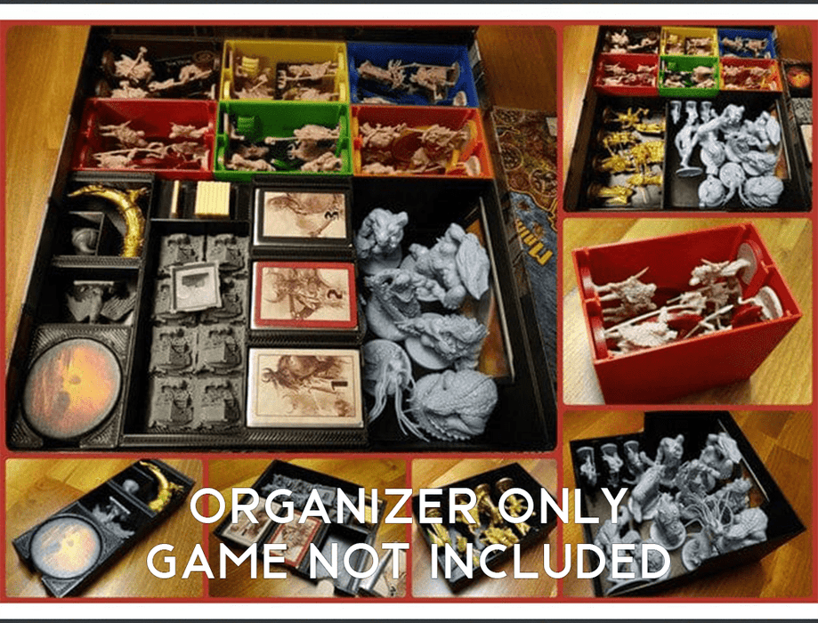 Tabletop Terrain Board Game Insert Blood Rage with all Expansions Board Game Insert / Organizer Tabletop Terrain
