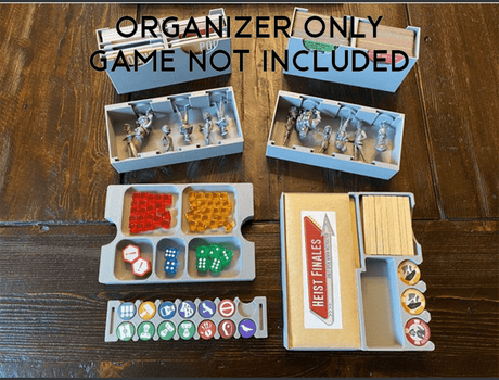 Tabletop Terrain Board Game Insert Burgle Bros 2 Board Game Insert / Organizer