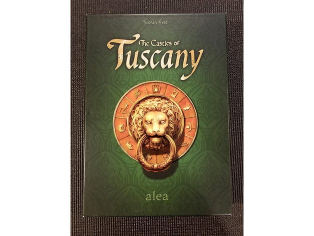 Tabletop Terrain Board Game Insert Castles of Tuscany Board Game Insert / Organizer