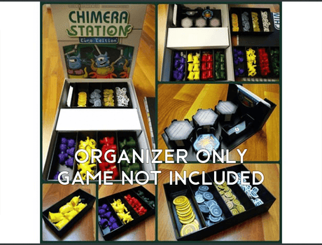 Tabletop Terrain Board Game Insert Chimera Station Board Game Insert / Organizer