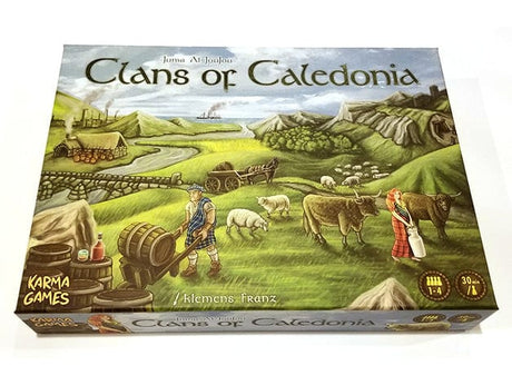 Tabletop Terrain Board Game Insert Clans of Caledonia Board Game Insert / Organizer