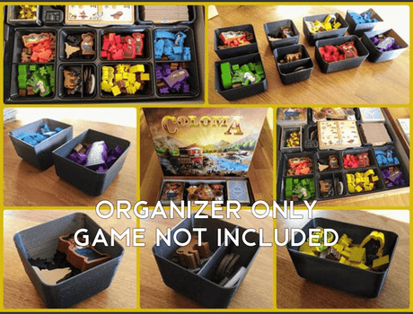 Tabletop Terrain Board Game Insert Coloma Board Game Insert / Organizer